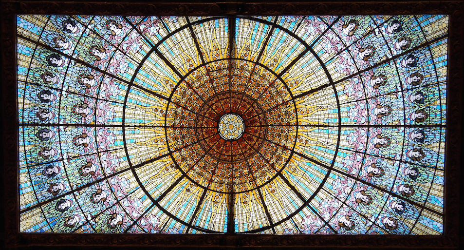 Image of Palau de La Musica Ceiling